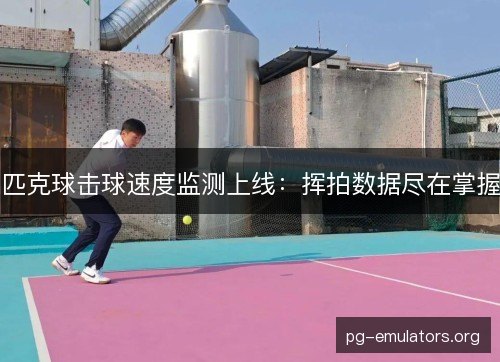 匹克球击球速度监测上线:挥拍数据尽在掌握 匹克球击球速度监测上线:挥拍数据尽在掌握